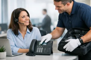 White Glove Phone System Onboarding Works